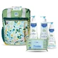 Mustela Layout Backpack, Очищувальний лосьйон, 500 мл + Очищувальна вода, 500 мл + Очищувальний лосьйон, 300 мл + Зволожувальні серветки, 60 предметів