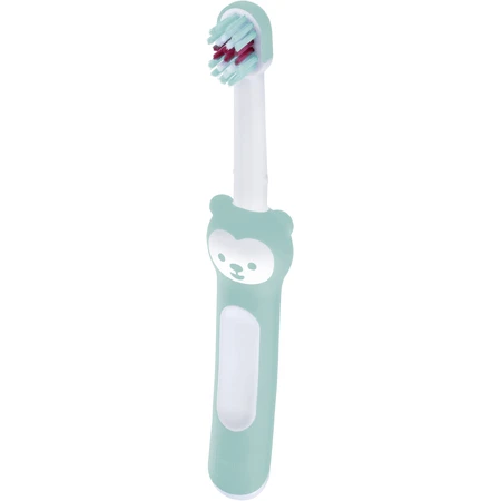 Зубная щетка MAM Baby Brush бирюзовая, 6м+: цены и характеристики