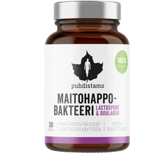 Puhdistamo Probiotics Молочнокислі бактерії Boulardii 30 капсул