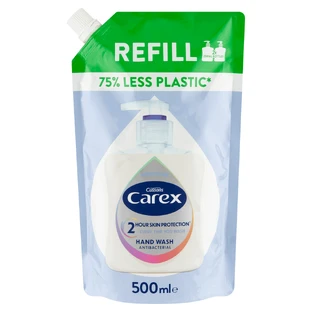 Carex Moisture Plus, антибактериальное жидкое мыло, запасное, 500 мл