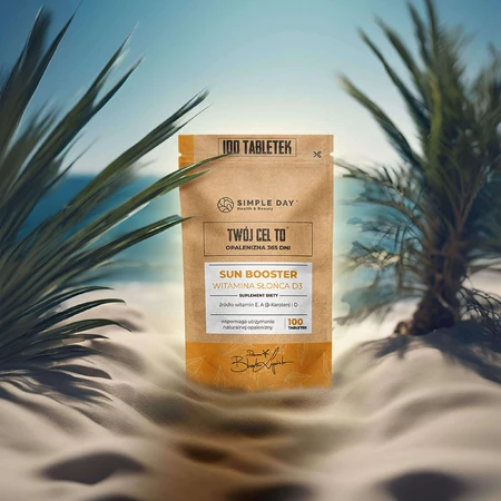 Simple Day Sun Booster, витамины Е, А и D, 100 таблеток: цены и характеристики