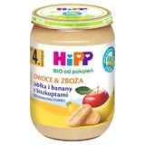 Hipp Fruit & Zboa Bio, яблуко та банан з бісквітом, після 4 місяців, 190 г