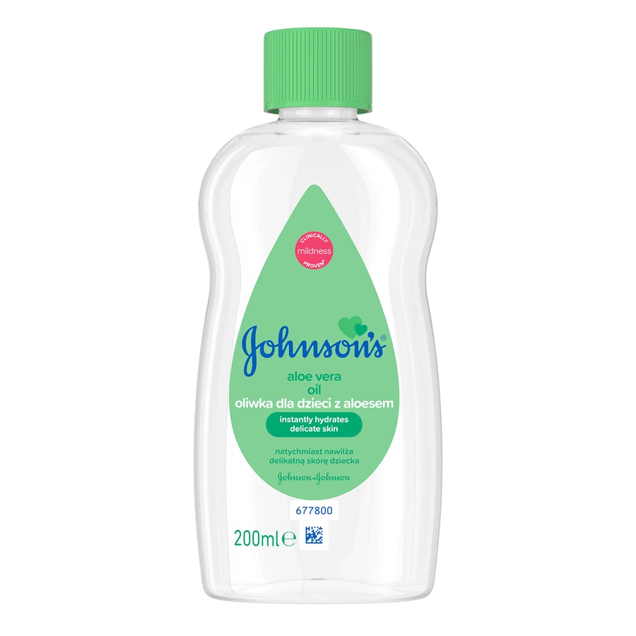 Johnson amp; Johnson Baby Алое вера дитяча олія, 200 мл: ціни та характеристики