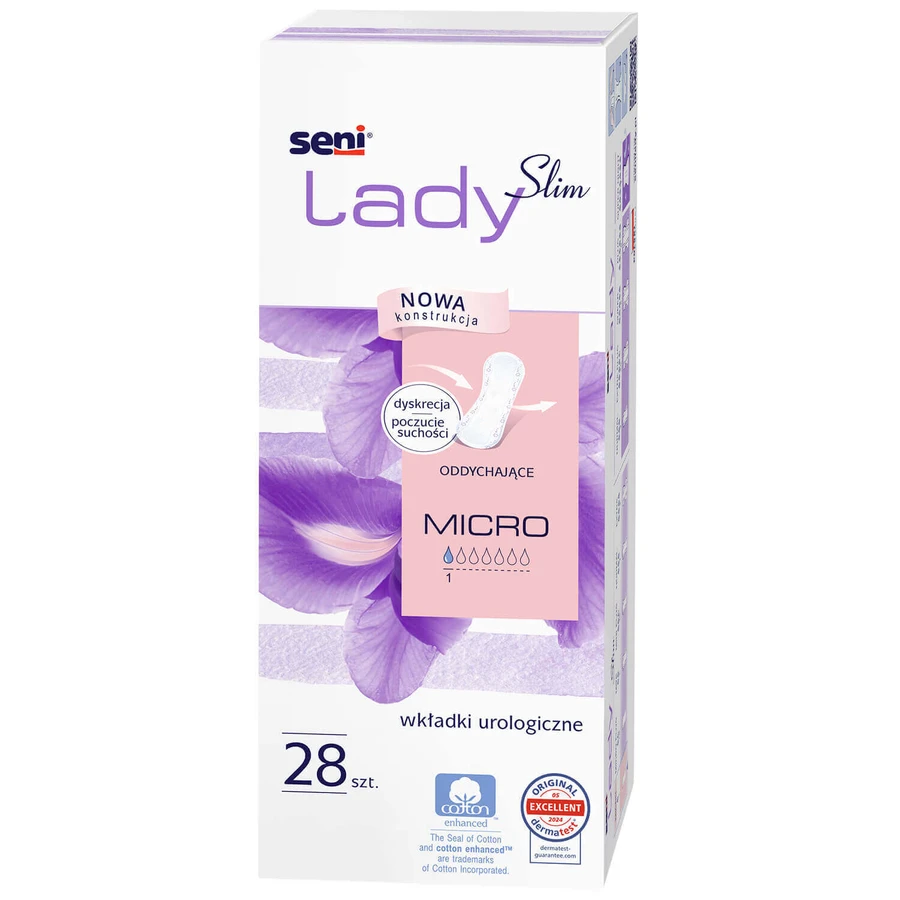 Seni Lady Slim, устілки урологічні, мікро, 28 шт.: ціни та характеристики