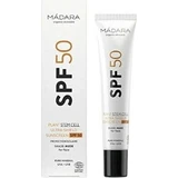 Mádara SPF50 Plant Stem Cell Ultra-Shield Sunscreen 1×40 мл, натуральный сертифицированный минеральный солнцезащитный крем