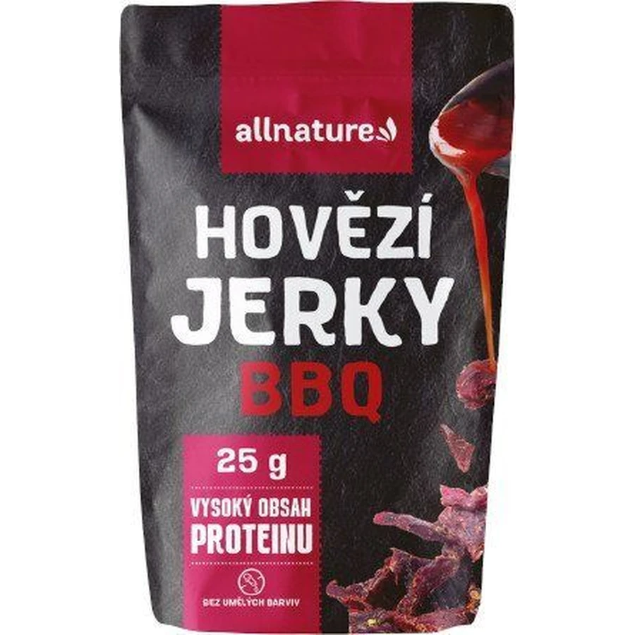 Allnature Говядина BBQ вяленая 25 г: цены и характеристики