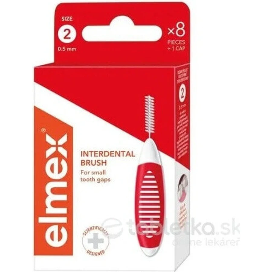 ELMEX ISO міжзубні ковпачки 2 - 0,5 мм 1х8 шт: ціни та характеристики