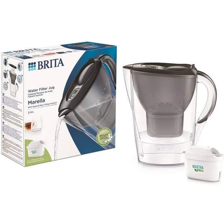 Brita Фільтр-чайник Brita Marella 2024, графіт 2,4 л: ціни та характеристики