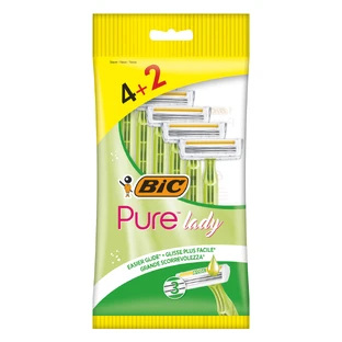 BIC Pure3 Lady, бритва для жінок, 6 штук