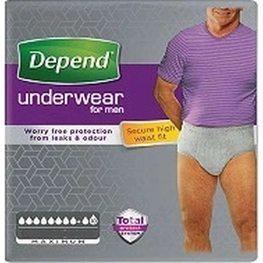 Труси чоловічі DEPEND MAXIMUM S/M 1×10 шт, стрейч, обхват стегон 95-130 см: ціни та характеристики