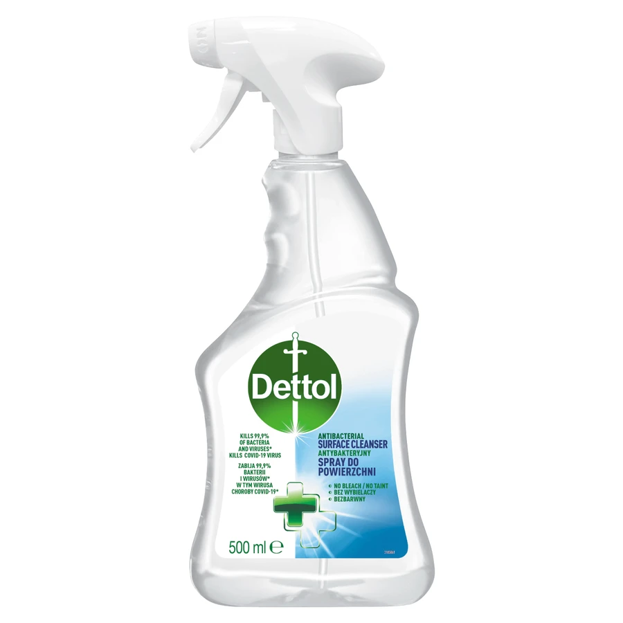 Dettol Антибактериальный спрей для очистки поверхностей Original, 500 мл: цены и характеристики