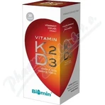Biomin VITAMIN K2 + D3 1000 МЕ 1×30 капс, пищевая добавка: цены и характеристики