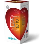 Biomin VITAMIN K2 + D3 1000 МЕ 1×30 капс, пищевая добавка: цены и характеристики