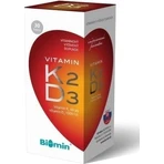 Biomin VITAMIN K2 + D3 1000 МЕ 1×30 капс, пищевая добавка: цены и характеристики