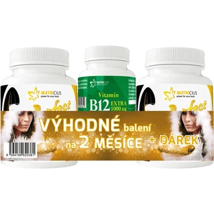 Nutricius Perfect Hair GOLD - метионин 500 мг + биотин 100 мкг 180 таблеток