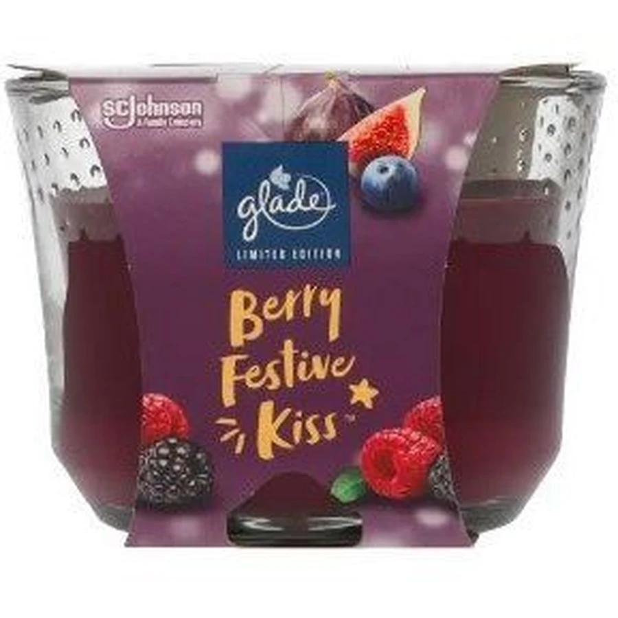 Ароматическая свеча Glade Berry Festive Kiss 204 г: цены и характеристики