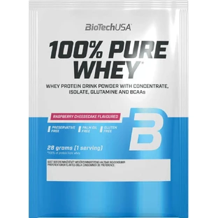 BioTech 100% Pure Whey - малиновий чізкейк 28 г