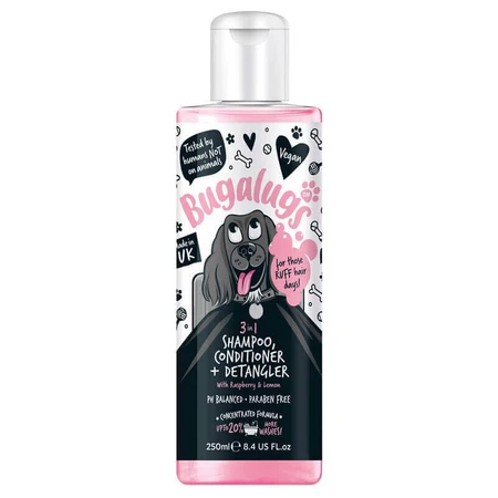 Шампунь 3 в 1 з малиною для собак Bugalugs, 250 мл, Lakeland Cosmetics: ціни та характеристики