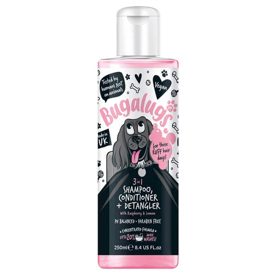 Шампунь 3 в 1 з малиною для собак Bugalugs, 250 мл, Lakeland Cosmetics: ціни та характеристики