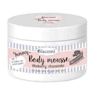 Nacomi Smoothing Blueberry Relax Set Скраб и очищающая пенка 100 мл + мусс для тела 100 мл