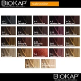 Biokap Nutricolor, фарба для волосся, відтінок 1.0 чорний, 140 мл