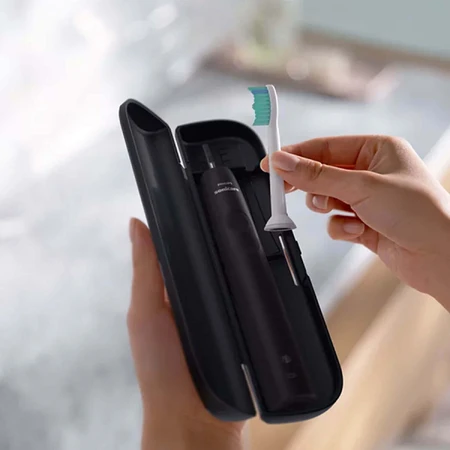 Philips Sonicare 3100 Series, звукова зубна щітка, HX3671/14, чорна, 1 шт.: ціни та характеристики