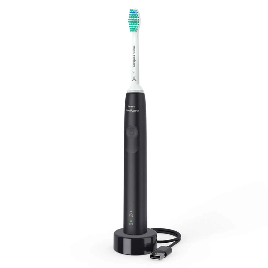 Philips Sonicare 3100 Series, звукова зубна щітка, HX3671/14, чорна, 1 шт.: ціни та характеристики