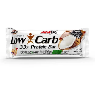 Протеиновый батончик Amix Low-Carb 33%, кокос-шоколад 15 x 60 г