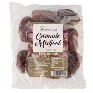 Фініки Medjool Medjool з кісточками, 250 г, Econatur