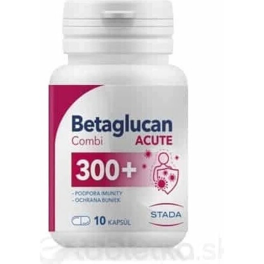 Бетаглюкан Комби 300+ ACUTE 1×10 cps, пищевая добавка: цены и характеристики
