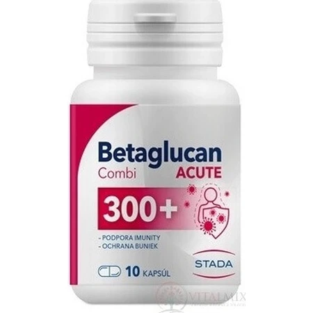 Бетаглюкан Комби 300+ ACUTE 1×10 cps, пищевая добавка: цены и характеристики
