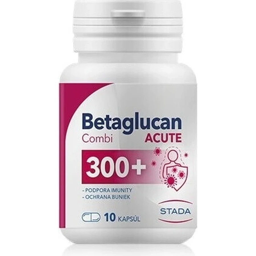 Бетаглюкан Комби 300+ ACUTE 1×10 cps, пищевая добавка: цены и характеристики