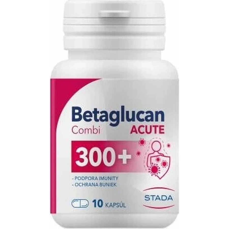 Бетаглюкан Комби 300+ ACUTE 1×10 cps, пищевая добавка: цены и характеристики