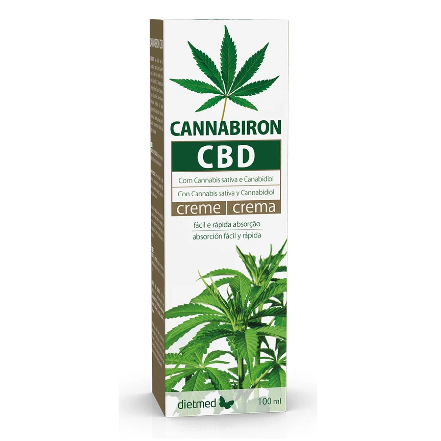Крем Cannabiron CBD, 100 мл, Dietmed: ціни та характеристики