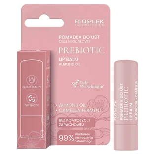 Floslek Laboratorium Пребиотик, помада, миндальное масло, 4 г