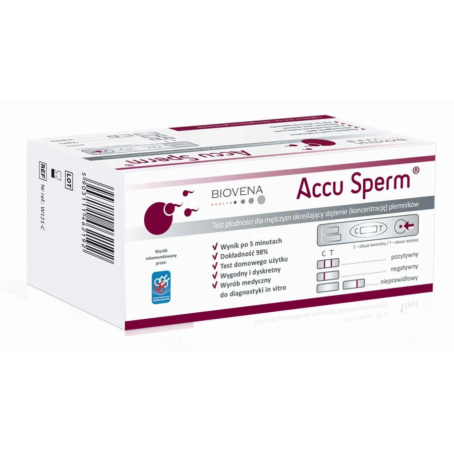 AccuSperm, лифтинг-тест для мужчин, определение количества сперматозоидов, 1 штука: цены и характеристики