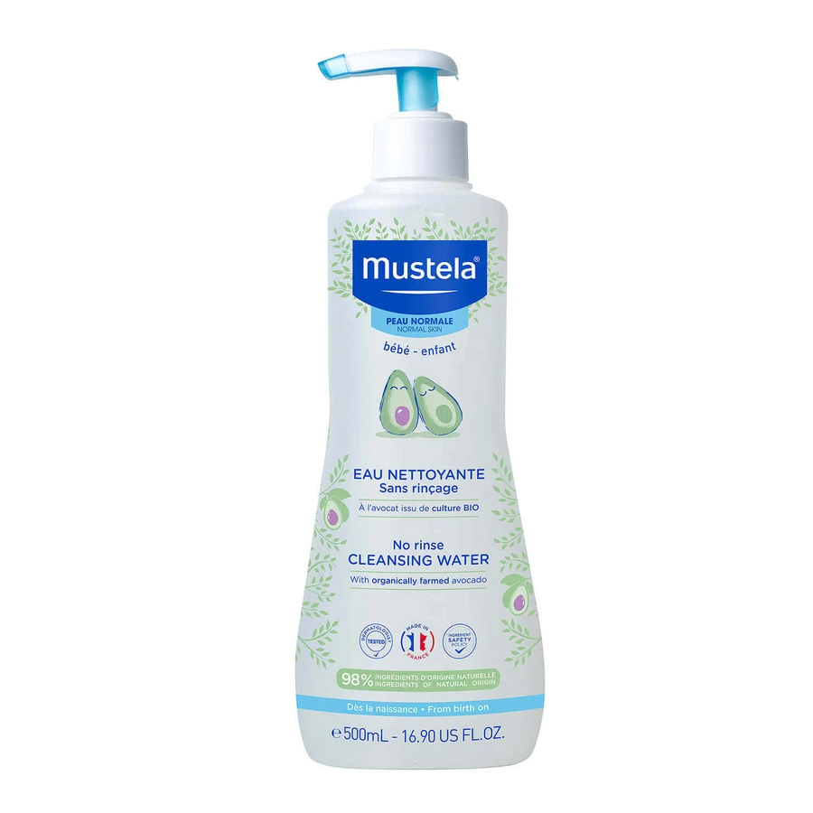 Mustela Bebe, Очищувальна вода без піни, 500 мл: ціни та характеристики