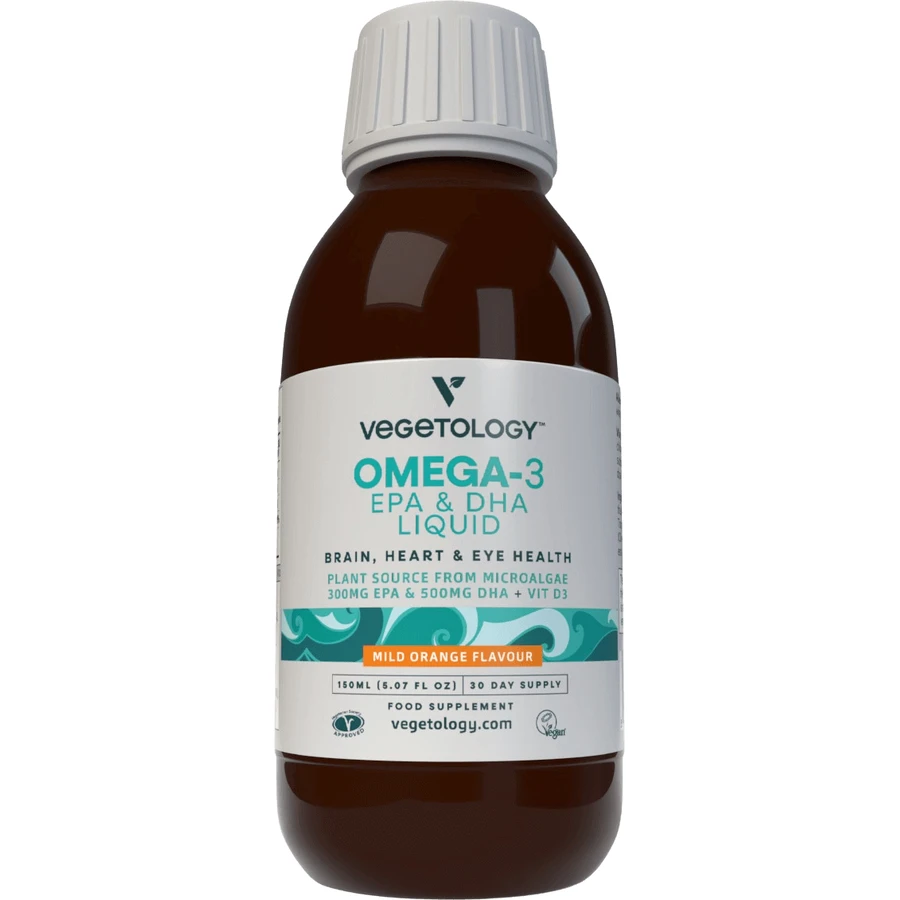Vegetology Omega3 liquid (мягкий апельсиновый вкус) 150 мл: цены и характеристики