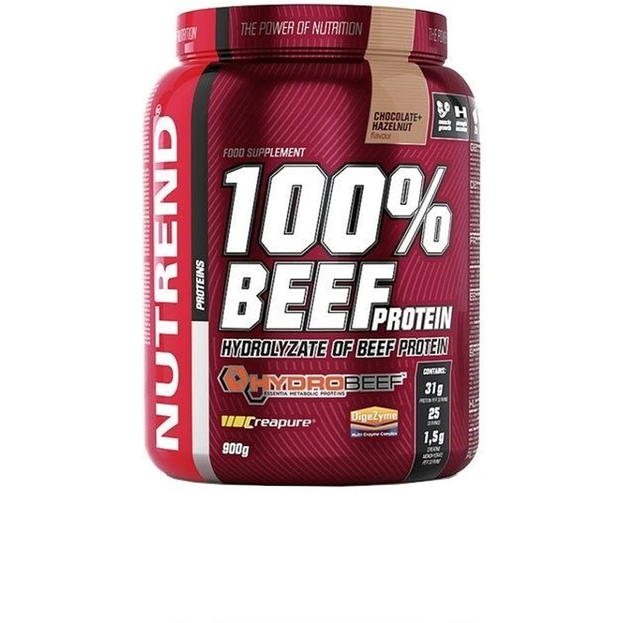 Nutrend 100% говяжий протеин шоколад и фундук 900 г: цены и характеристики