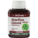 MedPharma ФОЛІЄВА КИСЛОТА 400 мкг 1×107 тбл, ФОЛІЄВА КИСЛОТА: ціни та характеристики