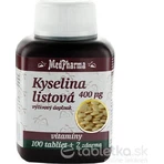 MedPharma ФОЛІЄВА КИСЛОТА 400 мкг 1×107 тбл, ФОЛІЄВА КИСЛОТА: ціни та характеристики