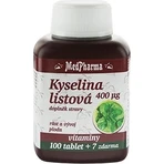MedPharma ФОЛІЄВА КИСЛОТА 400 мкг 1×107 тбл, ФОЛІЄВА КИСЛОТА: ціни та характеристики
