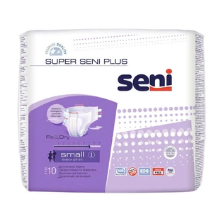 Закриті підгузки, маленькі, 10 штук, Super Seni Plus
