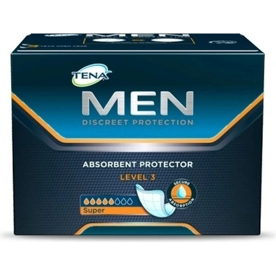 TENA Men Level 3 1×16 шт, прокладки від нетримання сечі для чоловіків: ціни та характеристики