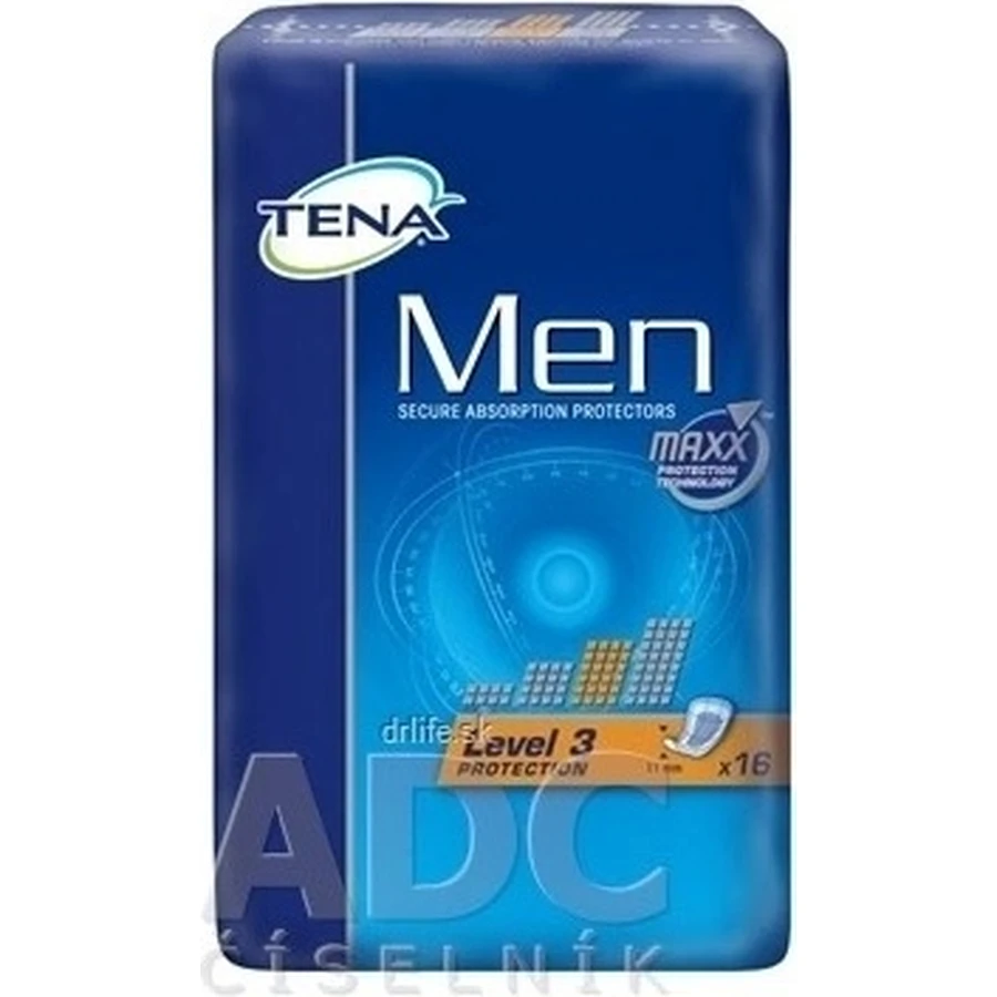 TENA Men Level 3 1×16 шт, прокладки від нетримання сечі для чоловіків: ціни та характеристики