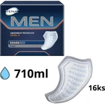 TENA Men Level 3 1×16 шт, прокладки від нетримання сечі для чоловіків: ціни та характеристики