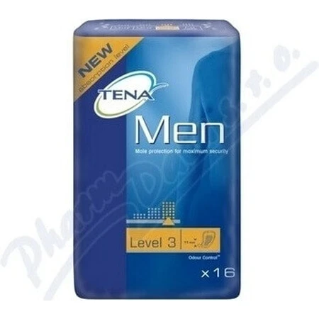 TENA Men Level 3 1×16 шт, прокладки від нетримання сечі для чоловіків: ціни та характеристики