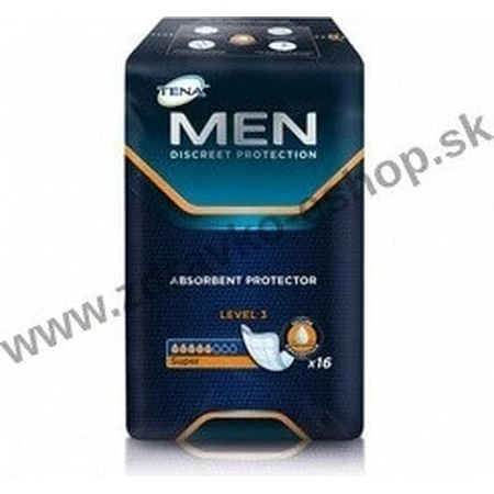 TENA Men Level 3 1×16 шт, прокладки від нетримання сечі для чоловіків: ціни та характеристики