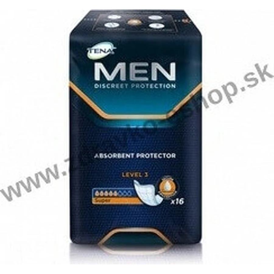 TENA Men Level 3 1×16 шт, прокладки від нетримання сечі для чоловіків: ціни та характеристики