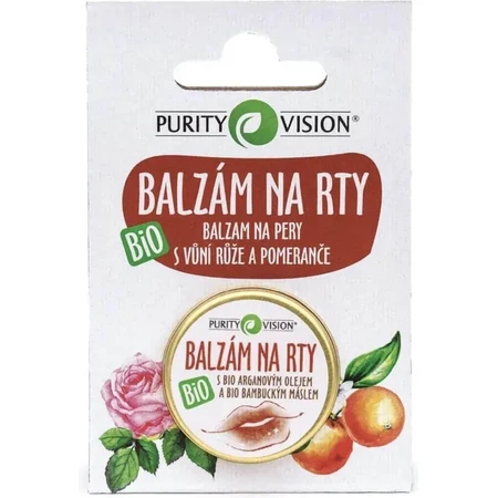 Бальзам для губ Purity Vision Bio Argan 12 мл 1×1 шт: цены и характеристики